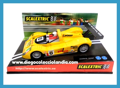 FERRARI 333SP " PLASTIC ZETA " DE SCALEXTRIC REF / 6032 . TODOS LOS COCHES DE LA WEB, SON COMPATIBLES CON CIRCUITOS SCALEXTRIC, SUPERSLOT, NINCO Y CARRERA...  www.diegocolecciolandia.com  . Tienda Scalextric Madrid. Tienda Slot Madrid . Tienda Scalextric España . Tienda Slot España .