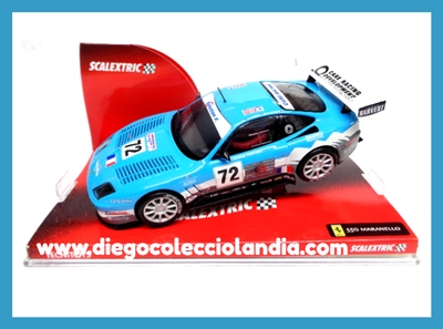 FERRARI 550 MARANELLO #72 DE SCALEXTRIC REF/ 6298 . TODOS LOS COCHES DE LA WEB, SON COMPATIBLES CON CIRCUITOS SCALEXTRIC, SUPERSLOT, NINCO Y CARRERA.... www.diegocolecciolandia.com .  Tienda Scalextric Madrid España. Slot Cars Shop Madrid Spain . Scalextric Store Spain .