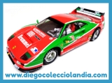 FERRARI F40 "BRUMMEL" DE SCALEXTRIC / PLANETA . COCHE NUEVO A ESTRENAR SIN CAJA. ( LOS COCHES DE SCALEXTRIC / PLANETA Y ALTAYA, NO SE VENDIERON, EN SU MOMENTO, CON CAJA )
NEW SLOT CAR UNBOXED. SLOT CARS SITE, ARE COMPATIBLE WITCH CIRCUITS SCALEXTRIC, NINCO, SUPERSLOT AND CARRERA.. WWW.DIEGOCOLECCIOLANDIA.COM . SLOT CARS SHOP SPAIN . TIENDA SCALEXTRIC SLOT MADRID ESPAÑA