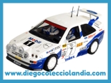 FORD ESCORT RS CORWORTH #7 " TOMI MAKKINEN " DE SCALEXTRIC REF/ 6258 . TODOS LOS COCHES DE SLOT DE LA WEB, SON COMPATIBLES CON CIRCUITOS SCALEXTRIC, SUPERSLOT, NINCO Y CARRERA....  WWW.DIEGOCOLECCIOLANDIA.COM . TIENDA SCALEXTRIC, SLOT MADRID, ESPAÑA. SLOT CARS SHOP SPAIN.