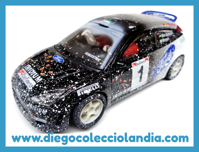 FORD FOCUS WRC " EFECTO NIEVE " DE SCALEXTRIC REF / 6062 . TODOS LOS COCHES DE LA WEB, SON COMPATIBLES CON CIRCUITOS SCALEXTRIC, SUPERSLOT, NINCO Y CARRERA.... www.diegocolecciolandia.com . Tienda scalextric Slot Madrid España . Slot Cars Shop Madrid Spain .