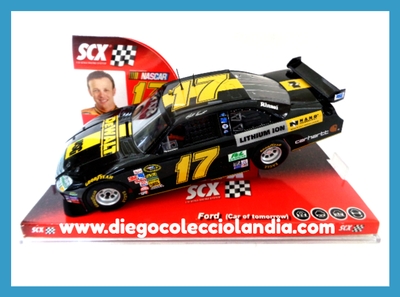 FORD NASCAR #17 " KENSETH " DE SCALEXTRIC / SCX REF/ 63390 . TODOS LOS COCHES DE LA WEB, SON COMPATIBLES CON CIRCUITOS SCALEXTRIC, SUPERSLOT, NINCO Y CARRERA.... www.diegocolecciolandia.com . Tienda Scalextric Madrid España . Slot Cars Shop Madrid Spain . Scalextric Store Spain .