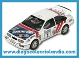 FORD SIERRA COSWORTH " MCRAE " DE SCALEXTRIC REF/ 6483 . TODOS LOS COCHES DE LA WEB, SON COMPATIBLES CON CIRCUITOS SCALEXTRIC, SUPERSLOT, NINCO Y CARRERA... WWW.DIEGOCOLECCIOLANDIA.COM .  TIENDA SCALEXTRIC SLOT MADRID ESPAÑA . SLOT CARS SHOP MADRID SPAIN . SCALEXTRIC STORE SPAIN .