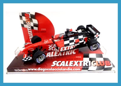 FORMULA 1 " CLUB SCALEXTRIC 2006 " DE SCALEXTRIC REF/ 6195 . TODOS LOS COCHES DE LA WEB, SON COMPATIBLES CON CIRCUITOS SCALEXTRIC, SUPERSLOT, NINCO Y CARRERA... www.diegocolecciolandia.com . Slot Cars Shop Madrid Spain . Tienda Scalextric Slot Madrid España .
