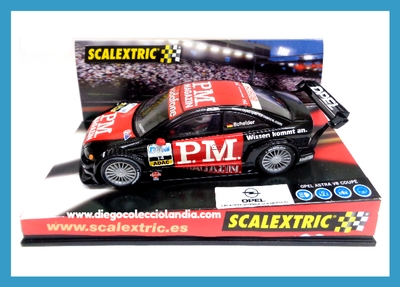 OPEL ASTRA DTM " SCHEIDER " DE SCALEXTRIC REF/ 6110 . TODOS LOS COCHES DE LA WEB, SON COMPATIBLES CON CIRCUITOS SCALEXTRIC, SUPERSLOT, NINCO Y CARRERA... www.diegocolecciolandia.com .  Tienda Scalextric Madrid. Tienda Slot Madrid . Tienda Scalextric España . Tienda Slot España .