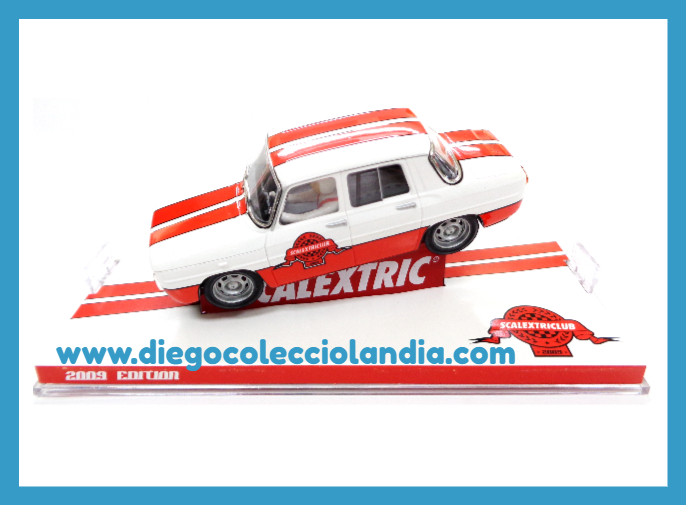 SCALEXTRIC RENAULT 8 CLUB SCALEXTRIC 2009 DE SCALEXTRIC REF 6372 TODOS LOS COCHES DE LA WEB SON COMPATIBLES CON CIRCUITOS SCALEXTRIC SUPERSLOT NINCO Y CARRERA. WWW.DIEGOCOLECCIOLANDIA.COM SLOT CARS