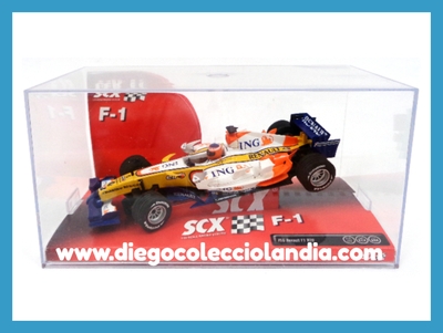 RENAULT F1 R28 #5 " ING " DE SCALEXTRIC REF/ 63320 .TODOS LOS COCHES DE LA WEB, SON COMPATIBLES CON CIRCUITOS SCALEXTRIC, SUPERSLOT, NINCO Y CARRERA..... www.diegocolecciolandia.com . Tienda Scalextric Madrid España . Slot Cars Shop Madrid Spain . Scalextric Store Madrid .