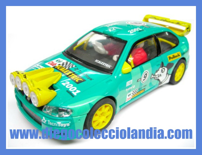 SEAT CÓRDOBA WRC " CLUB SCALEXTRIC 2001 " DE SCALEXTRIC REF/ 6061 . TODOS LOS COCHES DE LA WEB, SON COMPATIBLES CON CIRCUITOS SCALEXTRIC, SUPERSLOT, NINCO Y CARRERA...........   www.diegocolecciolandia.com . Tienda Scalextric Madrid España . Slot Cars Shop Madrid Spain .