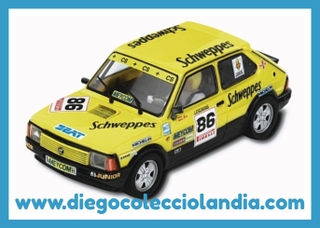 SEAT FURA " SCHWEPPES " DE SCALEXTRIC REF/ A10074S300 . TODOS LOS COCHES DE LA WEB, SON COMPATIBLES CON CIRCUITOS SCALEXTRIC, SUPERSLOT, NINCO Y CARRERA.... WWW.DIEGOCOLECCIOLANDIA.COM . TIENDA SCALEXTRIC MADRID ESPAÑA . SLOT CARS SHOP MADRID SPAIN . SCALEXTRIC STORE SPAIN .