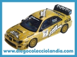 SUBARU IMPREZA WRC #7 " MC RAE " DE SCALEXTRIC REF / A10050S300 . TODOS LOS COCHES DE LA WEB, SON COMPATIBLES CON CIRCUITOS SCALEXTRIC, SUPERSLOT, NINCO Y CARRERA.... WWW.DIEGOCOLECCIOLANDIA.COM .  TIENDA SCALEXTRIC MADRID ESPAÑA . SLOT CARS SHOP MADRID SPAIN .