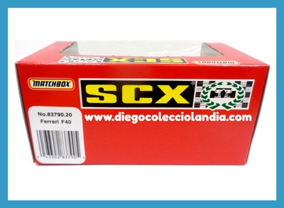 FERRARI F40 " TOTIP " DE SCALEXTRIC / TYCO REF/ 83790.20 . NUEVO A ESTRENAR EN SU CAJA ORIGINAL PERFECTA Y SIN DESPRECINTAR. TODOS LOS COCHES DE  LA WEB, SON COMPATIBLES CON CIRCUITOS SCALEXTRIC, SUPERSLOT, NINCO Y CARRERA.... www.diegocolecciolandia.com . Tienda Scalextric Madrid. Tienda Slot Madrid . Tienda Scalextric Slot España .