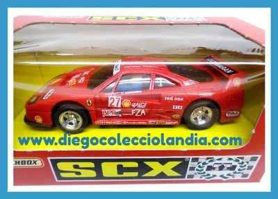 FERRARI F40 " SHELL " DE SCALEXTRIC / TYCO REF/ 83270.20 . NUEVO A ESTRENAR EN SU CAJA ORIGINAL PERFECTA Y SIN DESPRECINTAR. TODOS LOS COCHES DE  LA WEB, SON COMPATIBLES CON CIRCUITOS SCALEXTRIC, SUPERSLOT, NINCO Y CARRERA.... www.diegocolecciolandia.com . Tienda Scalextric Madrid . Tienda Slot Madrid . Tienda Scalextric Slot España .