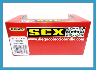 FERRARI F40 " SHELL " DE SCALEXTRIC / TYCO REF/ 83270.20 . NUEVO A ESTRENAR EN SU CAJA ORIGINAL PERFECTA Y SIN DESPRECINTAR. TODOS LOS COCHES DE  LA WEB, SON COMPATIBLES CON CIRCUITOS SCALEXTRIC, SUPERSLOT, NINCO Y CARRERA.... www.diegocolecciolandia.com . Tienda Scalextric Madrid . Tienda Slot Madrid . Tienda Scalextric Slot España .