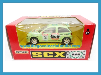 SEAT IBIZA " GULF " DE SCALEXTRIC - TYCO REF / 83190.20 . COMERCIALIZADO EN 1997 . NUEVO EN SU CAJA ORIGINAL . TODOS LOS COCHES DE LA WEB, SON COMPATIBLES CON CIRCUITOS SCALEXTRIC, SUPERSLOT, NINCO Y CARRERA...  www.diegocolecciolandia.com . Tienda Scalextric Slot Madrid España . Slot Cars Shop Madrid Spain .
 