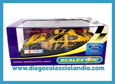 FORD TAURUS #17 " ROUSH RACING " DE SCALEXTRIC U.K. REF/ C2594 . TODOS LOS COCHES DE LA WEB, SON COMPATIBLES CON CIRCUITOS SCALEXTRIC, SUPERSLOT, NINCO Y CARRERA.... www.diegocolecciolandia.com . Tienda Slot Scalextric Madrid España . Slot Cars Shop Madrid Spain . Scalextric Store Madrid .