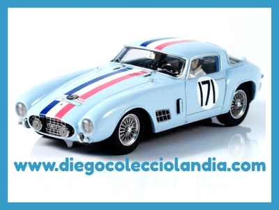 FERRARI 250 GT SCAGLIETTI " TOUR DE FRANCE 1957 / JACQUES PERON " DE SLOT CLASSIC REF / CJ-38 . RTR . COCHE HECHO A MANO, EN RESINA . EDICIÓN LIMITADA Y NUMERADA DE 500 UNIDADES . TODOS LOS COCHES DE SLOT DE LA WEB, SON COMPATIBLES CON CIRCUITOS SCALEXTRIC, SUPERSLOT, NINCO Y CARRERA... www.diegocolecciolandia.com . Tienda Scalextric Slot Madrid España . Slot Cars Shop Madrid Spain .