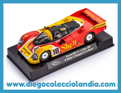 PORSCHE 962C #18 " LE MANS 1988 " DE SLOT IT REF/ CA03m . TODOS LOS COCHES DE LA WEB, SON COMPATIBLES CON CIRCUITOS SCALEXTRIC, SUPERSLOT, NINCO Y CARRERA....  www.diegocolecciolandia.com . Tienda Slot Scalextric Madrid España . Slot Cars Shop Madrid Spain . Scalextric Store Madrid Spain .