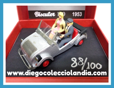 BISCUTER 100 " 1953 " DE SLOT REAL CAR REF / SRC-BISC . COCHE HECHO A MANO EN RESINA. EDICIÓN LIMITADA Y NUMERADA DE 100 UNIDADES . TODOS LOS COCHES DE LA WEB, SON COMPATIBLES CON CIRCUITOS SCALEXTRIC, SUPERSLOT, NINCO Y CARRERA... www.diegocolecciolandia.com . Tienda Scalextric Madrid . Tienda Slot Madrid . Tienda Scalextric España .