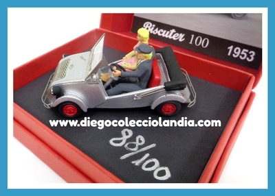 BISCUTER 100 " 1953 " DE SLOT REAL CAR REF / SRC-BISC . COCHE HECHO A MANO EN RESINA. EDICIÓN LIMITADA Y NUMERADA DE 100 UNIDADES . TODOS LOS COCHES DE LA WEB, SON COMPATIBLES CON CIRCUITOS SCALEXTRIC, SUPERSLOT, NINCO Y CARRERA... www.diegocolecciolandia.com . Tienda Scalextric Madrid . Tienda Slot Madrid . Tienda Scalextric España .