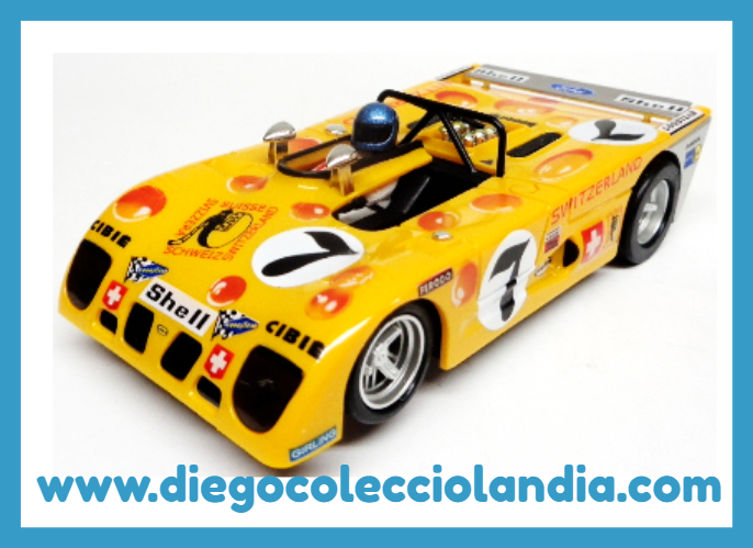 LOLA T280 #7 " BONNIER " DE SLOTER REF / 9501 . TODOS LOS COCHES DE LA WEB SON, COMPATIBLES CON CIRCUITOS SCALEXTRIC, SUPERSLOT, NINCO Y CARRERA..........  www.diegocolecciolandia.com . Tienda scalextric Slot Madrid España. Slot Cars Shop Spain 