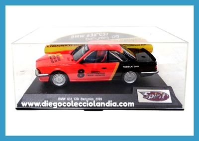 BMW 635 CSi " BANYOLES 2009 " DE SPIRIT REF/ SPBAN09 .  TODOS LOS COCHES DE LA WEB, SON COMPATIBLES CON CIRCUITOS SCALEXTRIC, SUPERSLOT, NINCO Y CARRERA..... www.diegocolecciolandia.com .Tienda Scalextric Madrid . Tienda Slot España . Scalextric Store Spain . Scalextric Shop Spain .