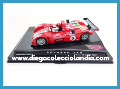 REYNARD 2KQ #5  LE MANS 2000 " DE SPIRIT REF/ 0200 . TODOS LOS COCHES DE SLOT DE LA WEB, SON COMPATIBLES CON CIRCUITOS SCALEXTRIC, SUPERSLOT, NINCO Y CARRERA.....  www.diegocolecciolandia.com . Tienda Slot Scalextric Madrid España . Slot Cars Shop Madrid Spain.