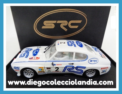 FORD CAPRI LW CHRONO LEGENDS DE SRC REF / SRC 50413 . TODOS LOS COCHES DE LA WEB, SON COMPATIBLES CON CIRCUITOS SCALEXTRIC, SUPERSLOT, NINCO Y CARRERA.... www.diegocolecciolandia.com . Tienda Slot Scalextric Madrid España . Slot Cars Shop Madrid Spain . Scalextric Store Spain .
