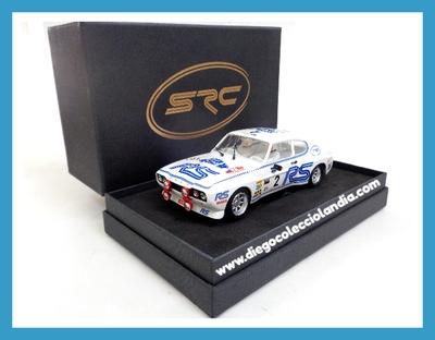 FORD CAPRI LW CHRONO LEGENDS DE SRC REF / SRC 50413 . TODOS LOS COCHES DE LA WEB, SON COMPATIBLES CON CIRCUITOS SCALEXTRIC, SUPERSLOT, NINCO Y CARRERA.... www.diegocolecciolandia.com . Tienda Slot Scalextric Madrid España . Slot Cars Shop Madrid Spain . Scalextric Store Spain .