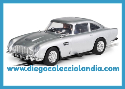 ASTON MARTIN DB5 " JAMES BOND / GOLDFINGER "  DE SUPERSLOT REF/ H4436 . CON MECANISMO PARA EYECTAR AL COPILOTO . TODOS LOS COCHES DE LA WEB, SON COMPATIBLES CON CIRCUITOS SCALEXTRIC, SUPERSLOT, NINCO Y CARRERA....  www.diegocolecciolandia.com . Slot Cars Shop Madrid  Spain . Tienda Slot Scalextric Madrid España . Scalextric Store Madrid .