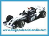 BMW WILLIAMS F1 FW26 #3 DE SUPERSLOT REF/ S2583 . TODOS LOS COCHES DE LA WEB, SON COMPATIBLES CON CIRCUITOS SCALEXTRIC, SUPERSLOT, NINCO Y CARRERA.... WWW.DIEGOCOLECCIOLANDIA.COM . TIENDA SLOT SCALEXTRIC MADRID ESPAÑA . SLOT CARS SHOP MADRID SPAIN . SCALEXTRIC STORE MADRID .