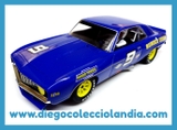 CHEVROLET CAMARO 1969 #9 DE SUPERSLOT REF/ H2400 . TODOS LOS COCHES DE LA WEB, SON COMPATIBLES CON CIRCUITOS SCALEXTRIC, SUPERSLOT, NINCO Y CARRERA....  WWW.DIEGOCOLECCIOLANDIA.COM . SLOT CARS SHOP MADRID  SPAIN . TIENDA SLOT SCALEXTRIC MADRID ESPAÑA . SCALEXTRIC STORE MADRID .