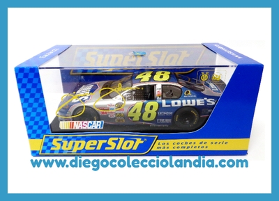 CHEVROLET MONTE CARLO #48 " HENDRICK MOTORSPORTS " DE SUPERSLOT REF/ S2598 . TODOS LOS COCHES DE LA WEB, SON COMPATIBLES CON CIRCUITOS SCALEXTRIC, SUPERSLOT, NINCO Y CARRERA.... www.diegocolecciolandia.com . Tienda Slot Scalextric Madrid España . Slot Cars Shop Madrid Spain . Scalextric Store Madrid .