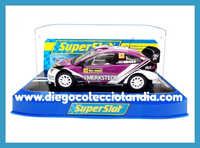 FORD FOCUS RS WRC #63 " VAN MERKSTEIJN " DE SUPERSLOT REF/ H3203 . TODOS LOS COCHES DE SLOT DE LA WEB, SON COMPATIBLES CON CIRCUITOS SCALEXTRIC, SUPERSLOT, NINCO Y CARRERA... www.diegocolecciolandia.com . Tienda Slot Scalextric Madrid España . Slot Cars Shop Madrid Spain .