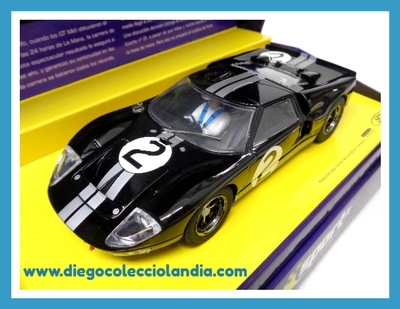 FORD GT MKII #2 " LE MANS 1966 " DE SUPERSLOT REF/ H2463A . EDICIÓN LIMITADA Y NUMERADA .  TODOS LOS COCHES DE LA WEB, SON COMPATIBLES CON CIRCUITOS SCALEXTRIC, SUPERSLOT, NINCO Y CARRERA... www.diegocolecciolandia.com . Tienda Slot Scalextric Madrid España . Slot Cars Shop Madrid Spain .