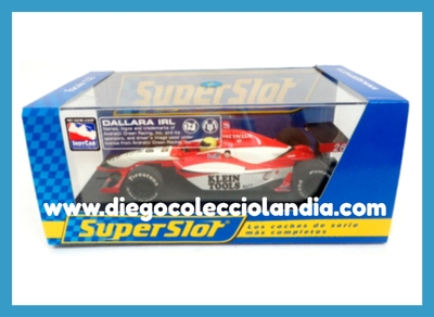 IRL DALLARA #26 " ANDRETTI GREEN RACING " DE SUPERSLOT REF/ S2650 . TODOS LOS COCHES DE LA WEB, SON COMPATIBLES CON CIRCUITOS SCALEXTRIC, SUPERSLOT, NINCO Y CARRERA.... www.diegocolecciolandia.com . Tienda Slot, Scalextric Madrid, España. Slot Cars Shop Madrid Spain.