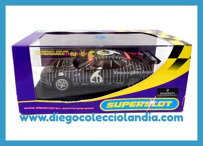 MASERATI COUPE CAMBIOCORSA TROFEO 2003 #41 DE SUPERSLOT REF/ H2505 . TODOS LOS COCHES DE LA WEB, SON COMPATIBLES CON CIRCUITOS SCALEXTRIC, SUPERSLOT, NINCO Y CARRERA.... www.diegocolecciolandia.com . Tienda Slot Scalextric Madrid España . Slot Cars Shop Madrid Spain . Scalextric Store Madrid .