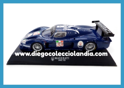 MASERATI MC12 #33 DE SUPERSLOT REF/ H2630 . TODOS LOS COCHES DE LA WEB, SON COMPATIBLES CON CIRCUITOS SCALEXTRIC, SUPERSLOT, NINCO Y CARRERA.... www.diegocolecciolandia.com . Tienda Slot Scalextric Madrid España . Slot Cars Shop Madrid Spain . Scalextric Store Madrid Spain .