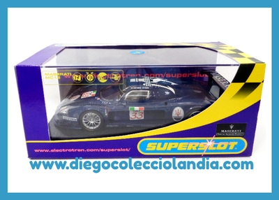 MASERATI MC12 #33 DE SUPERSLOT REF/ H2630 . TODOS LOS COCHES DE LA WEB, SON COMPATIBLES CON CIRCUITOS SCALEXTRIC, SUPERSLOT, NINCO Y CARRERA.... www.diegocolecciolandia.com . Tienda Slot Scalextric Madrid España . Slot Cars Shop Madrid Spain . Scalextric Store Madrid Spain .