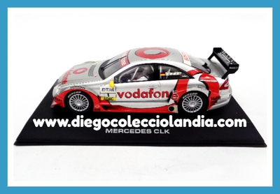 MERCEDES BENZ CLK DTM " VODAFONE " DE SUPERSLOT REF/ H2391 . TODOS LOS COCHES DE LA WEB, SON COMPATIBLES CON CIRCUITOS SCALEXTRIC, SUPERSLOT, NINCO Y CARRERA.... www.diegocolecciolandia.com . Tienda Slot Scalextric Madrid España . Slot Cars Shop Madrid Spain . Scalextric Store Madrid .