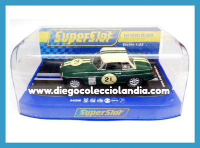 MGB #21 " MGCC BCV8 CHAMPIONSHIP "  DE SUPERSLOT REF / H3631 . TODOS LOS COCHES DE SLOT DE LA WEB, SON COMPATIBLES CON CIRCUITOS SCALEXTRIC, SUPERSLOT, NINCO Y CARRERA....... www.diegocolecciolandia.com . Tienda Slot Scalextric Madrid España. Slot Cars Shop Spain.