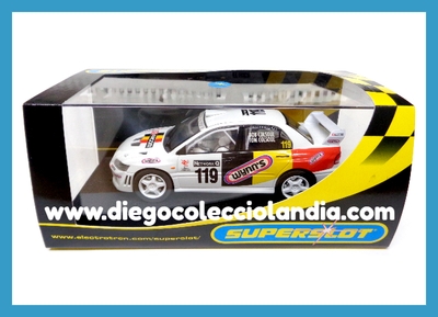 MITSUBISHI " PRIVATEER " DE SUPERSLOT REF / H2495 . TODOS LOS COCHES DE LA WEB, SON COMPATIBLES CON CIRCUITOS SCALEXTRIC, SUPERSLOT, NINCO Y CARRERA... www.diegocolecciolandia.com . Tienda Scalextric Madrid. Tienda Slot España . Scalextric Store Spain .