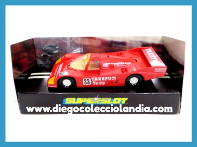 PORSCHE 962 " TAKE FUJI " DE SUPERSLOT REF/ C.033 . TOTALMENTE NUEVO A ESTRENAR ,EN SU CAJA ORIGINAL Y CON LOS RETROVISORES EN SU BLISTER SIN ABRIR . TODOS LOS COCHES DE LA WEB, SON COMPATIBLES CON CIRCUITOS SCALEXTRIC, SUPERSLOT, NINCO Y CARRERA....  www.diegocolecciolandia.com . Slot Cars Shop Madrid  Spain . Tienda Slot Scalextric Madrid España . 