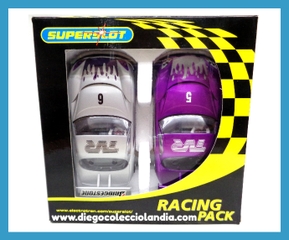 RACING PACK " TVR " DE SUPERSLOT REF / HRP01 . PACK CON DOS COCHES TVR . TODOS LOS COCHES DE LA WEB, SON COMPATIBLES CON CIRCUITOS SCALEXTRIC, SUPERSLOT, NINCO Y CARRERA... WWW.DIEGOCOLECCIOLANDIA.COM . TIENDA SCALEXTRIC MADRID. TIENDA SLOT ESPAÑA . SCALEXTRIC STORE SPAIN 