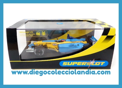 RENAULT R23 F1 #8 " FERNANDO ALONSO " DE SUPERSLOT REF/ H2398 . TODOS LOS COCHES DE LA WEB, SON COMPATIBLES CON CIRCUITOS SCALEXTRIC, SUPERSLOT, NINCO Y CARRERA...  www.diegocolecciolandia.com . Tienda Scalextric Slot Madrid España . Slot Cars Shop Madrid Spain . Scalextric Store Madrid Spain .