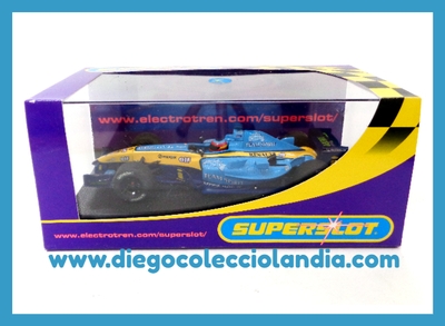 RENAULT R24 F1 " TEAM SPIRIT " #8 " FERNANDO ALONSO " DE SUPERLOT REF/ H2582 . TODOS LOS COCHES DE LA WEB, SON COMPATIBLES CON CIRCUITOS SCALEXTRIC, SUPERSLOT, NINCO Y CARRERA....  www.diegocolecciolandia.com . Slot Cars Shop Madrid Spain . Tienda Slot Scalextric Madrid España . Scalextric Store Madrid Spain .