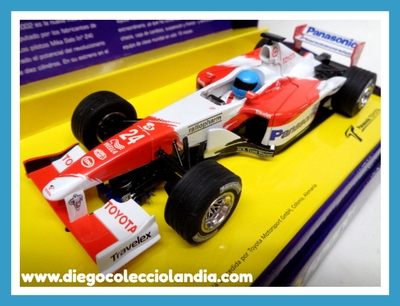 TOYOTA TF102 #24 " MIKA SALO / 1º G.P. AUSTRALIA 2002 " DE SUPERSLOT REF/ H2455A . EDICIÓN LIMITADA Y NUMERADA .  TODOS LOS COCHES DE LA WEB, SON COMPATIBLES CON CIRCUITOS SCALEXTRIC, SUPERSLOT, NINCO Y CARRERA... www.diegocolecciolandia.com . Tienda Slot Scalextric Madrid España . Slot Cars Shop Madrid Spain .