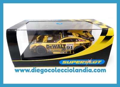 TVR TUSCAN 400R " DEWALT " DE SUPERSLOT REF/ S2453 . TODOS LOS COCHES DE LA WEB, SON COMPATIBLES CON CIRCUITOS SCALEXTRIC, SUPERSLOT, NINCO Y CARRERA.... www.diegocolecciolandia.com . Tienda Slot Scalextric Madrid España . Slot Cars Shop Madrid Spain . Scalextric Store Madrid .