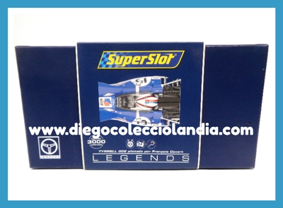 TYRRELL 002 #12 " PAUL RICARD 1971 " DE SUPERSLOT REF/ H3482A . SERIE LEGENDS . EDICIÓN LIMITADA Y NUMERADA . TODOS LOS COCHES DE LA WEB, SON COMPATIBLES CON CIRCUITOS SCALEXTRIC, SUPERSLOT, NINCO Y CARRERA.... www.diegocolecciolandia.com . Tienda Slot Scalextric Madrid España . Slot Cars Shop Madrid Spain . Scalextric Store Spain .