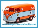 VW PANEL VAN T1B " GULF " DE SUPERSLOT REF/ H4060 . TODOS LOS COCHES DE LA WEB, SON COMPATIBLES CON CIRCUITOS SCALEXTRIC, SUPERSLOT, NINCO Y CARRERA.... WWW.DIEGOCOLECCIOLANDIA.COM . TIENDA SLOT SCALEXTRIC MADRID ESPAÑA . SLOT CARS SHOP MADRID SPAIN . SCALEXTRIC STORE MADRID .