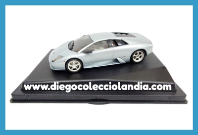 LAMBORGHINI MURCIÉLAGO " GRIS / GREY " DE PROTEUS REF/ 50202 .TODOS LOS COCHES DE LA WEB, SON COMPATIBLES CON CIRCUITOS SCALEXTRIC, SUPERSLOT, NINCO Y CARRERA...  www.diegocolecciolandia.com . Tienda Scalextric Slot Madrid España . Slot Cars Shop Madrid Spain .